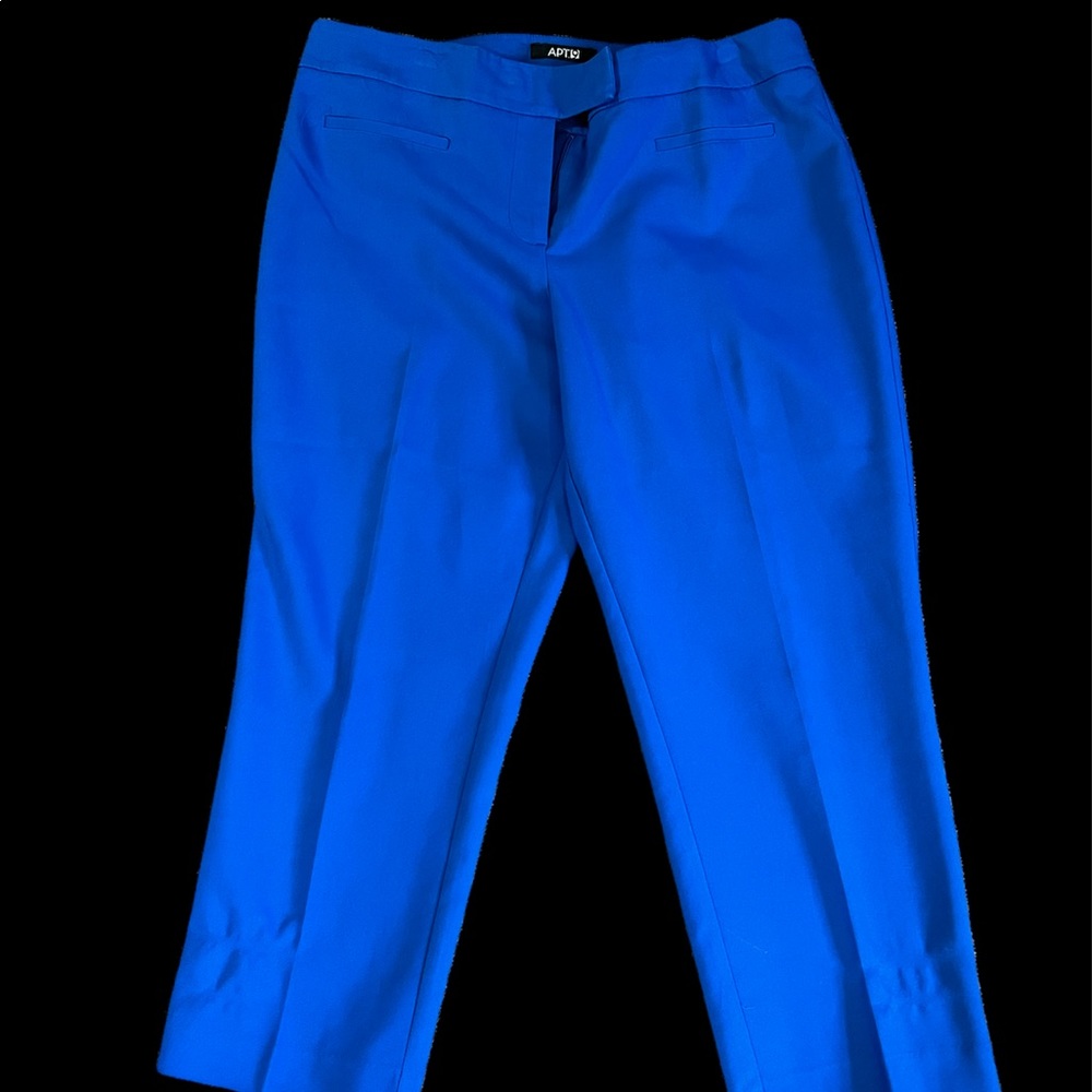 Apt. 9 Modern Fit Capris, Size 10, Blue